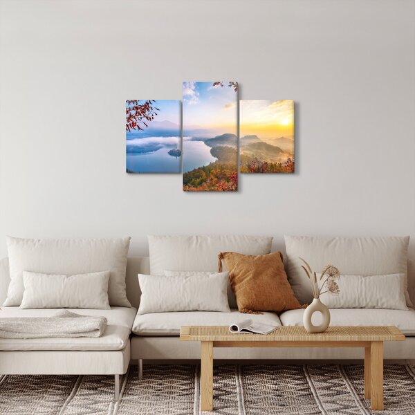 Tablou - Lacul Bled (90x60 cm)