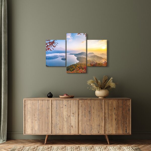 Tablou - Lacul Bled (90x60 cm)