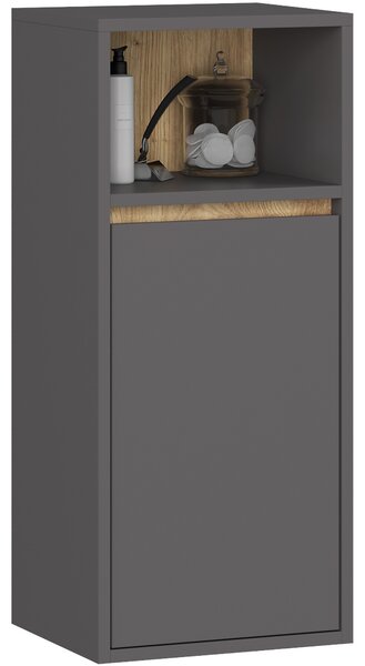 Set mobilier baie Vambos luxe (grafit + stejar artizanal). Promo -19%. 1152132