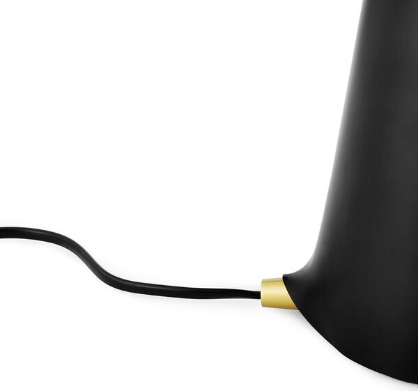 Lampă de masă Normann Copenhagen, Negru, Camera de zi, Metal