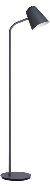 Lampadar Northern, Me dim, reglabil, Gri, Camera de zi, Metal, Design
