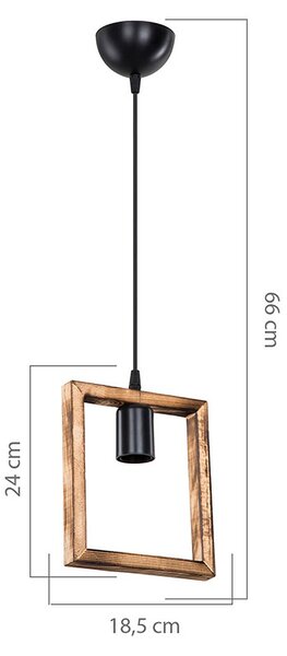 Lustra Isolate 27 nuc 18.5x3x66 cm