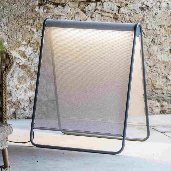 FARO BARCELONA LED lumina patio Cadaqués, bej, Bej, Metal, Modern