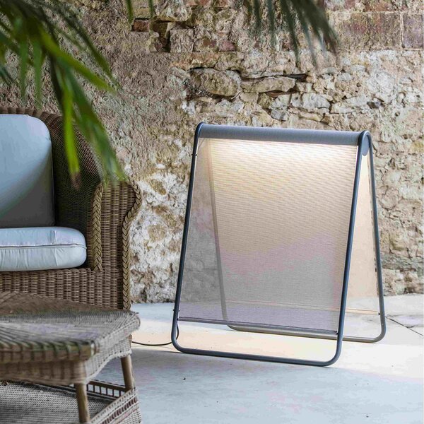 FARO BARCELONA LED lumina patio Cadaqués, bej, Bej, Metal, Modern