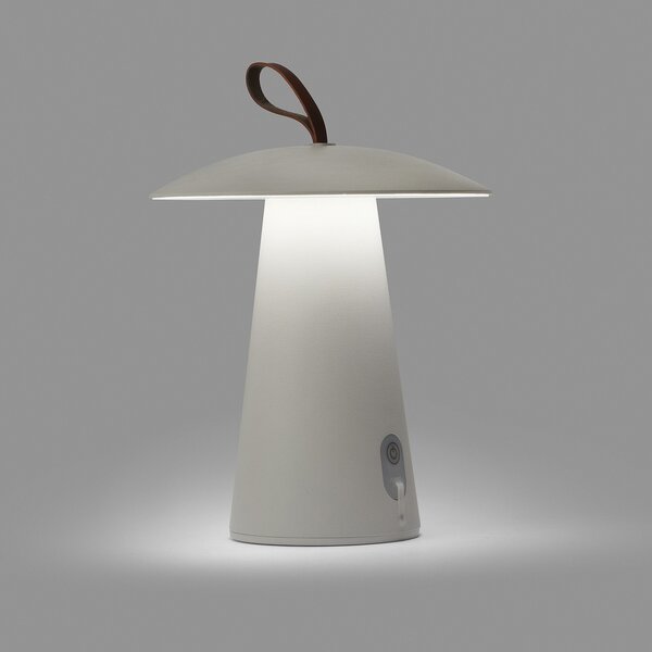 FARO BARCELONA Lampă LED de terasă Task, mobil, reglabil, reglabil, Alb, Metal, Modern