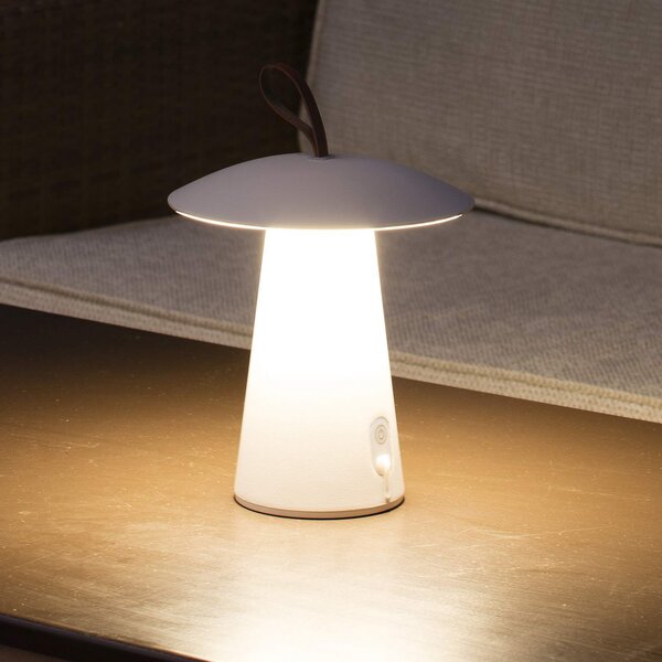 FARO BARCELONA Lampă LED de terasă Task, mobil, reglabil, reglabil, Alb, Metal, Modern