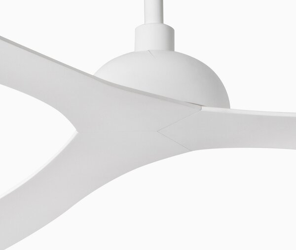 FARO BARCELONA Gotland ventilator de tavan, alb, Alb, Plastic, Modern