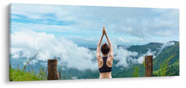 Tablou - Yoga (120x50 cm)