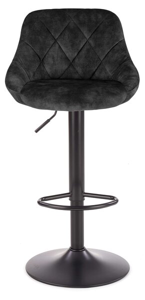 Scaun de bar Archer, negru