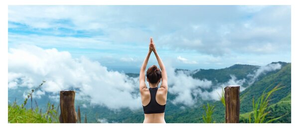 Tablou - Yoga (120x50 cm)