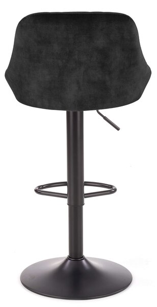 Scaun de bar Archer, negru