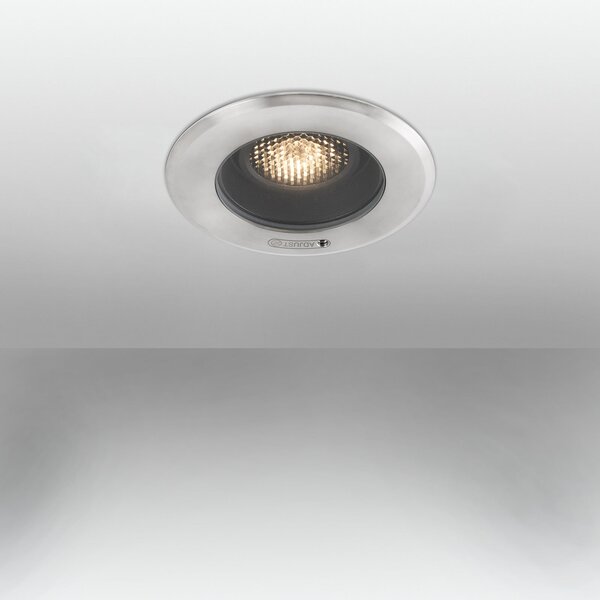 FARO BARCELONA Plafonieră încastrată Geiser GU10, rezistentă la apa de mare, Metalic, Metal, Modern
