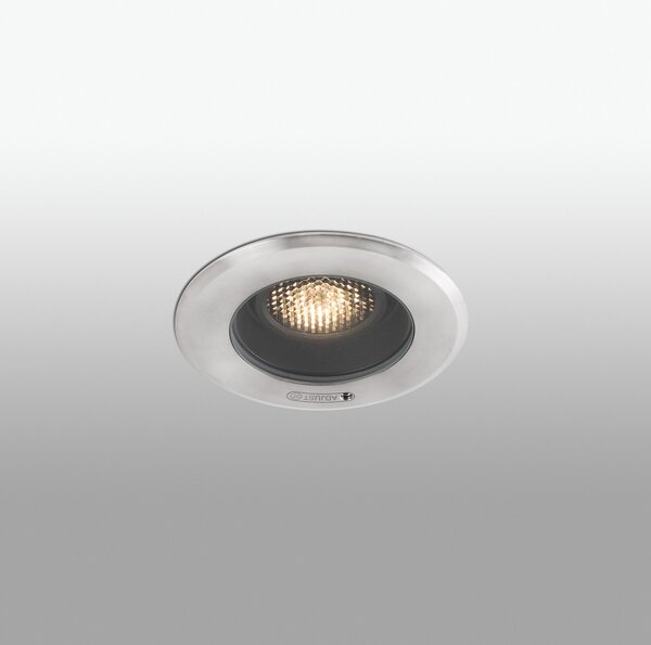 FARO BARCELONA Plafonieră încastrată Geiser GU10, rezistentă la apa de mare, Metalic, Metal, Modern