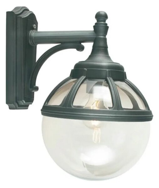 Bologna Down Aplica de Exterior Clear/Black - Norlys