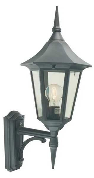 Lampă de Exterior Norlys, Negru, Terasă, Aluminiu