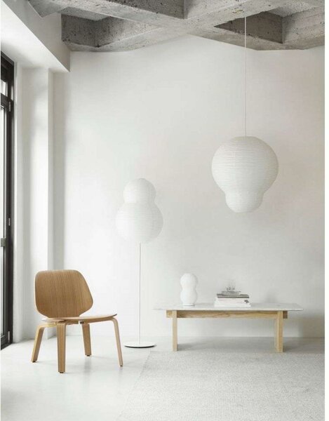 Lampadar Normann Copenhagen, Alb, Camera de zi, Hârtie / Carton