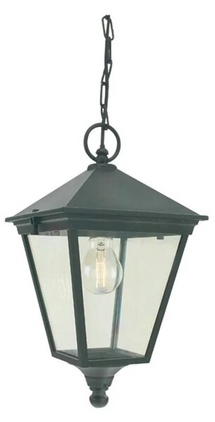 London Lustră Pendul de Exterior Small Black - Norlys