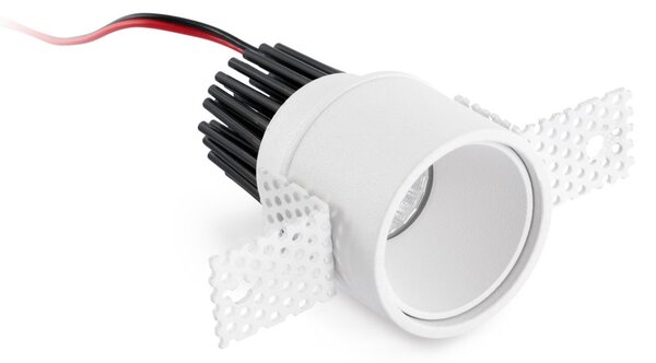 FARO BARCELONA Lampă Downlight LED Fox Trimless, dimabilă, Alb, Camera de zi / sufragerie, Metal, Modern
