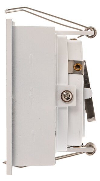 FARO BARCELONA Lampă încastrată Hyde, 2 becuri pivotantă pe alb, reglabil, Alb, Hol, Metal, Modern