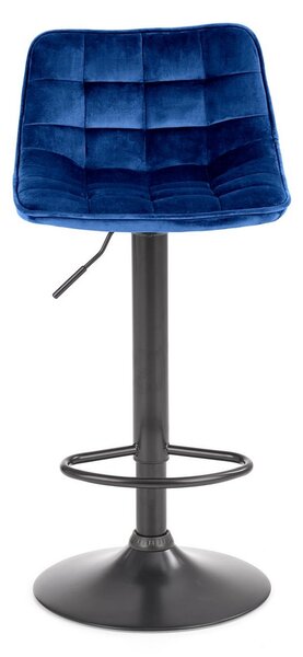 Scaun de bar Kinsley, albastru/negru