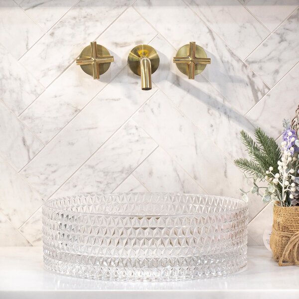 Lavoar pe blat Rea Cristal Transparent