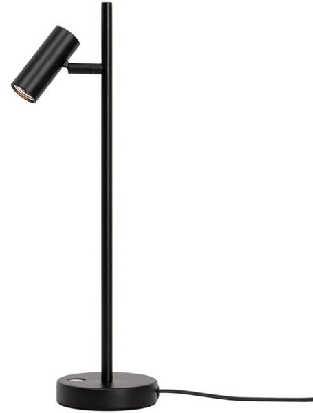 Lampă de masă Nordlux, reglabil, Negru, Camera de zi, Metal