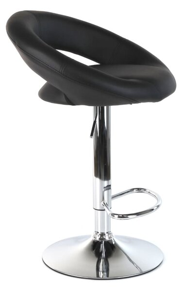 Scaun de bar Tindra, negru