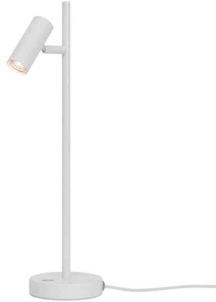 Lampă de masă Nordlux, reglabil, Alb, Camera de zi, Metal