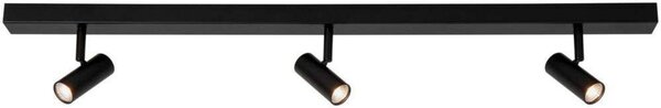 Plafoniere Nordlux, reglabil, Negru, Camera de zi, Metal