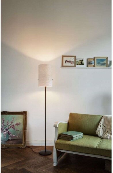 Lampadar Serien Lighting, reglabil, Gri, Camera de zi, Metal