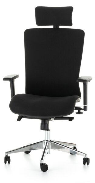 Scaun de birou Claude, negru