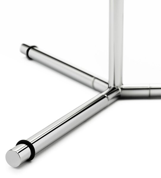 FLOS IC T1 High Lampă de masă, crom lucios, reglabil, Metalic, Camera de zi / sufragerie, Metal, Design