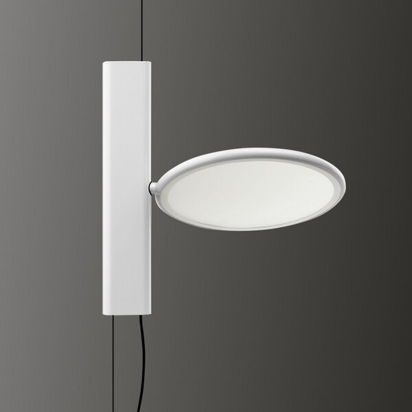 FLOS OK - lampă suspendată LED în picioare alb, reglabil, Alb, Camera de zi / sufragerie, Metal, Design, Stand altcineva