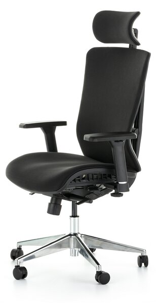 Scaun de birou Claude, negru