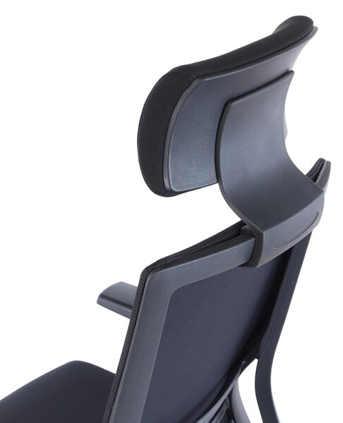 Scaun de birou Claudio 1 + 1 GRATUIT, negru