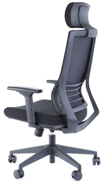 Scaun de birou Claudio 1 + 1 GRATUIT, negru