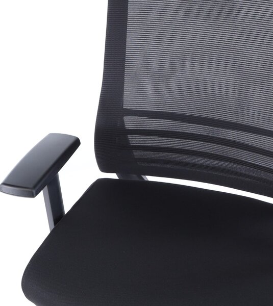 Scaun de birou Claudio 1 + 1 GRATUIT, negru