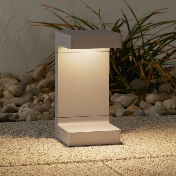 Flos Architectural FLOS Casting C 100 lampă cu soclu, 20 cm, gri, Gri, Metal, Modern