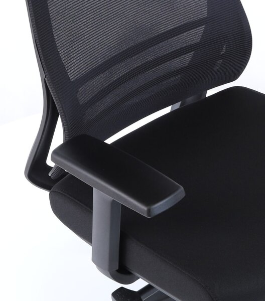 Scaun de birou Claudio 1 + 1 GRATUIT, negru