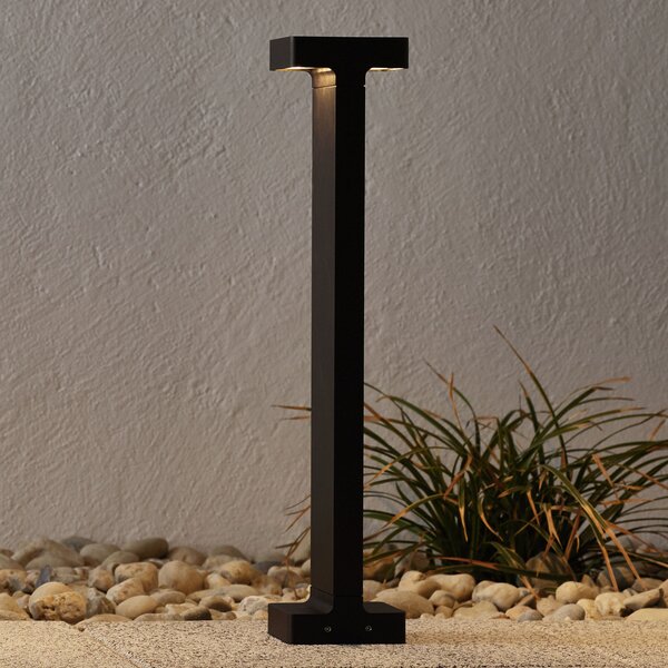 Flos Architectural FLOS Casting T 100- lampă LED postament 50 cm maro, Maro / Rugină, Metal, Modern
