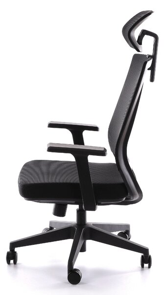Scaun de birou Falco 1 + 1 GRATUIT, negru