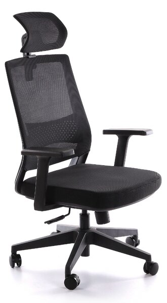 Scaun de birou Falco 1 + 1 GRATUIT, negru