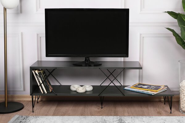 Masă TV/Dulap Loira (antracit). Promo -7%. 1067125