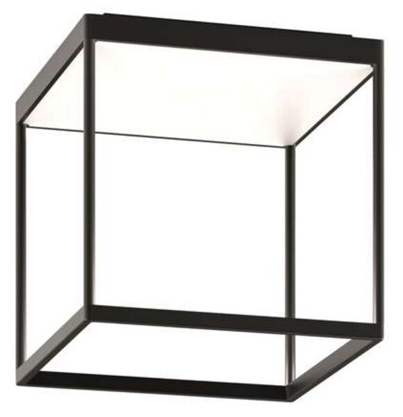 Plafoniere Serien Lighting, reglabil, Negru, Camera de zi, Aluminiu