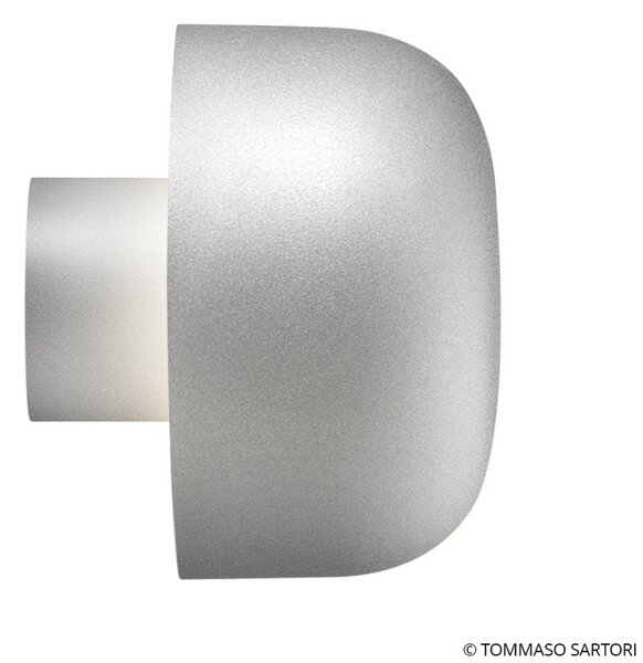 Flos Architectural FLOS Bellhop aplică de exterior, 4.000 K gri, Metal, Design