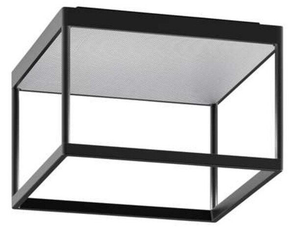 Plafoniere Serien Lighting, reglabil, Negru, Camera de zi, Aluminiu