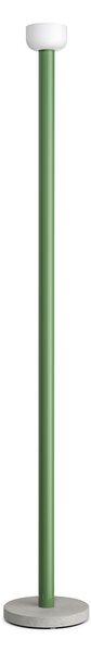 FLOS Bellhop lampă de podea LED, verde, reglabil, Verde, Camera de zi / sufragerie, Metal, Design