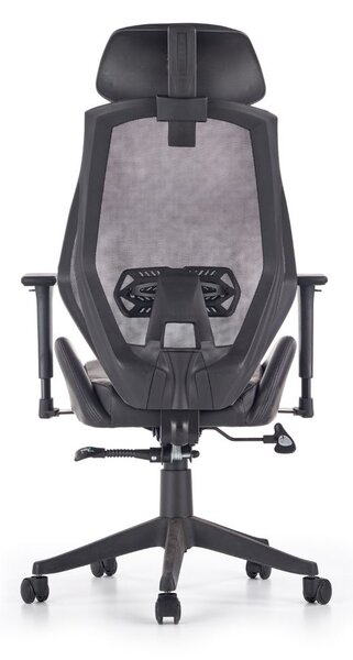 Scaun de birou Hasel, negru/gri
