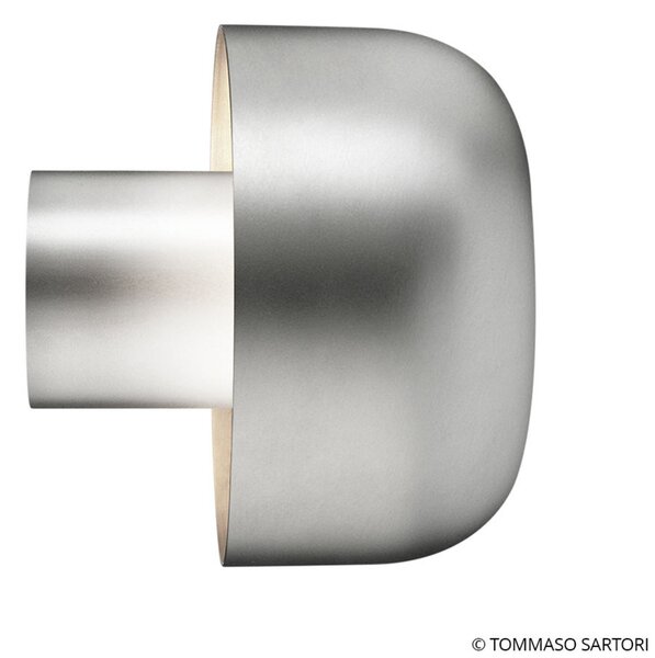 Flos Architectural FLOS Bellhop Aplică pentru exterior, 4.000 K oțel inoxidabil, Metalic, Metal, Design