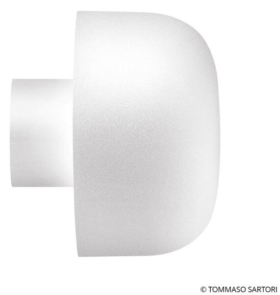 Flos Architectural FLOS Bellhop aplică de exterior, 4.000 K alb, Alb, Metal, Design